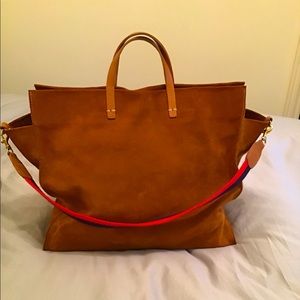 Clare V. Simple Suede Tote Bag